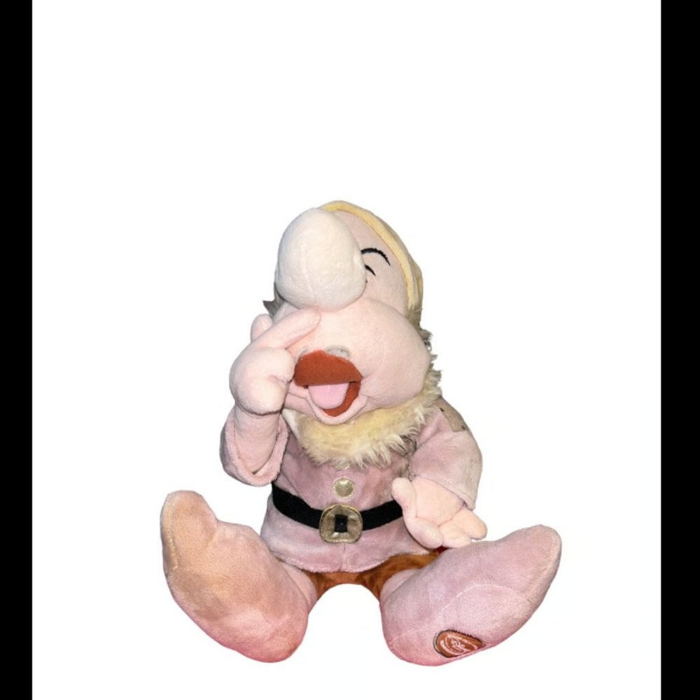 WDW 12" Disney Plush SNEEZY Snow White toy